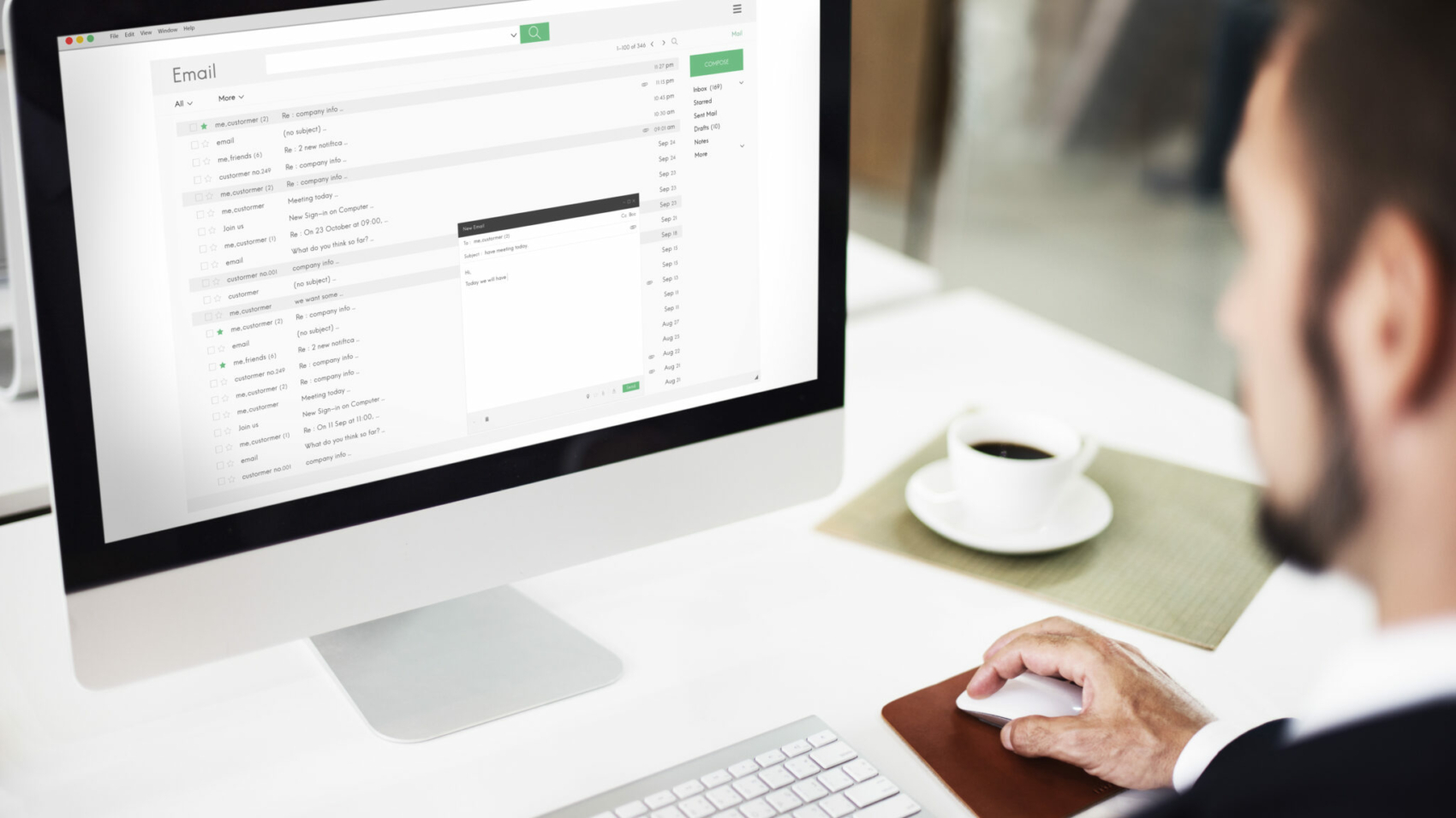 Email Correspondence Mail Message Concept